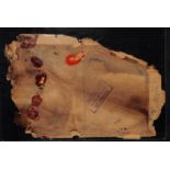1954 (Dec. 21) Large registered cover from Singapore to New York, severely scorched and defective,