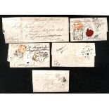 1820-31 Entire letters (4) and an entire, comprising 1820 letter from the orientalist H.H Wilson