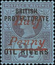 1893 (Dec) ½d on 2½d, Type 7 surcharge in vermilion, superb mint. With B.P.A Certificate (1979). S.