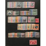 1897-1927 Specimen stamps comprising 1897 Diamond Jubilee set, 1906 Nelson Centenary set and