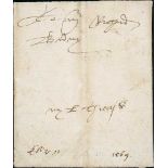 1569 Entire letter from William Paulet, first Marquess of Winchester, Lord Treasurer of England,