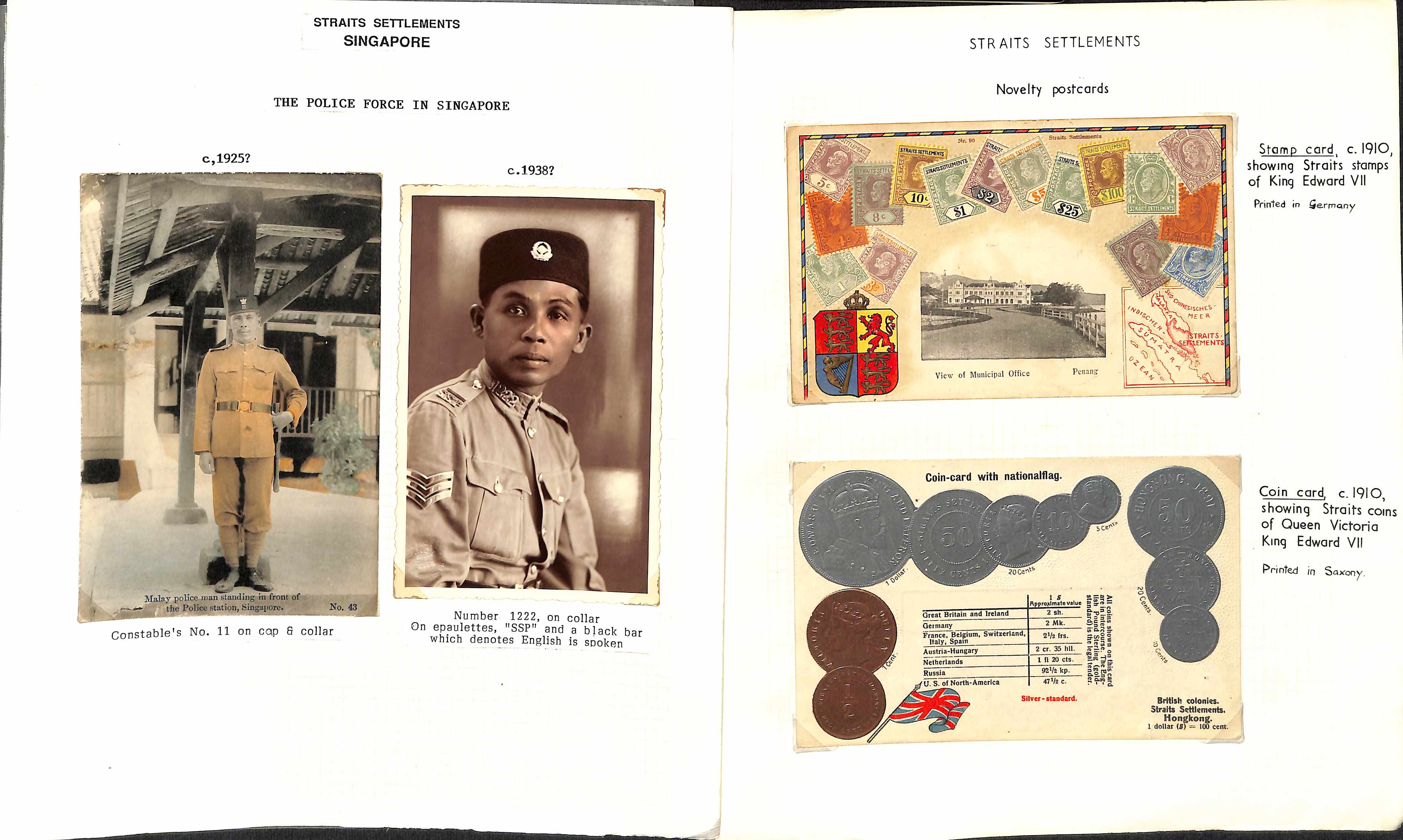 1899-1937 Picture postcards including postmen (3), policeman (also a photo), stamp and coin cards ( - Image 4 of 8