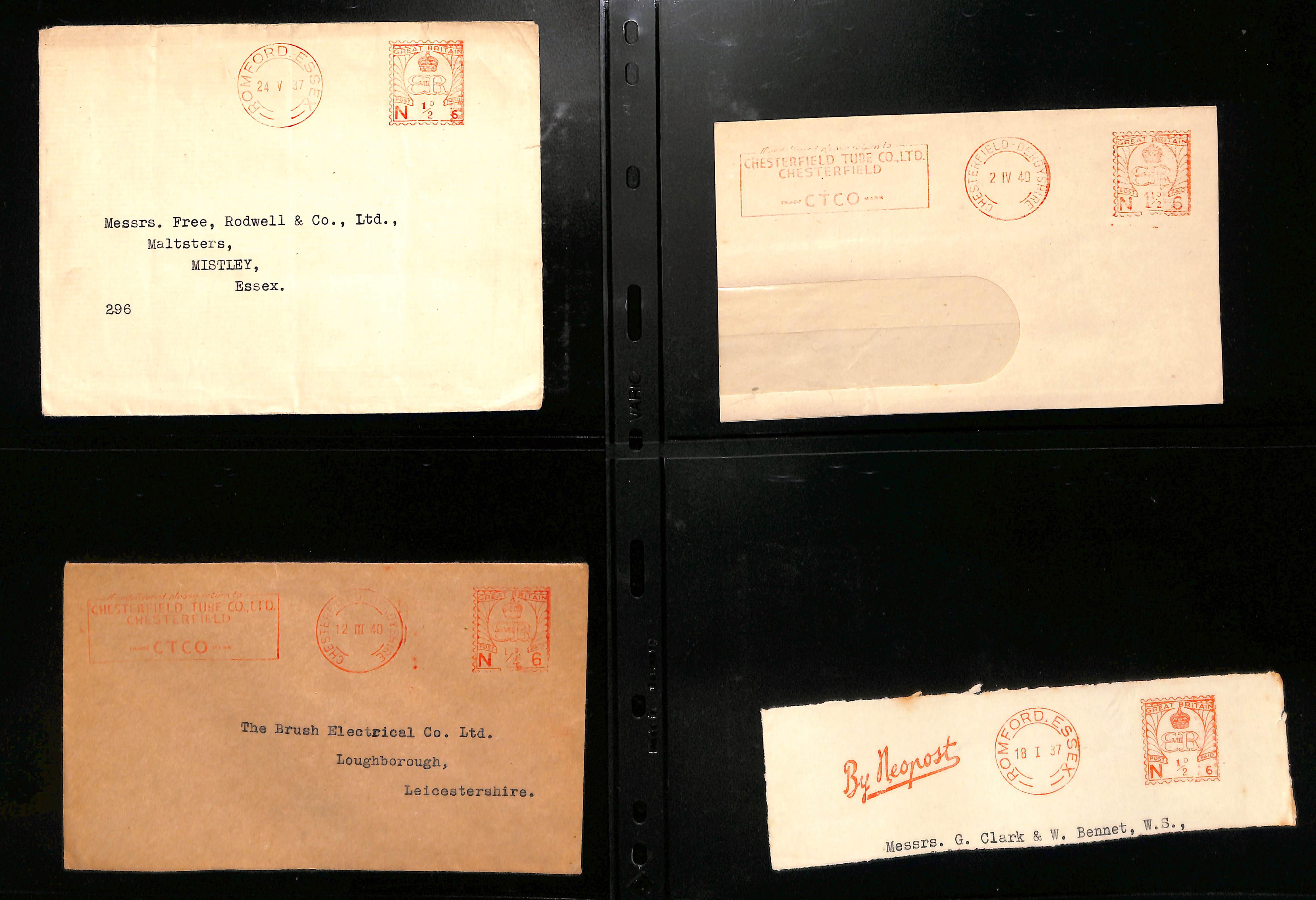 Meters. 1937-48 Covers all with King Edward VIII meters (47, also some pieces, one a first day - Image 7 of 13