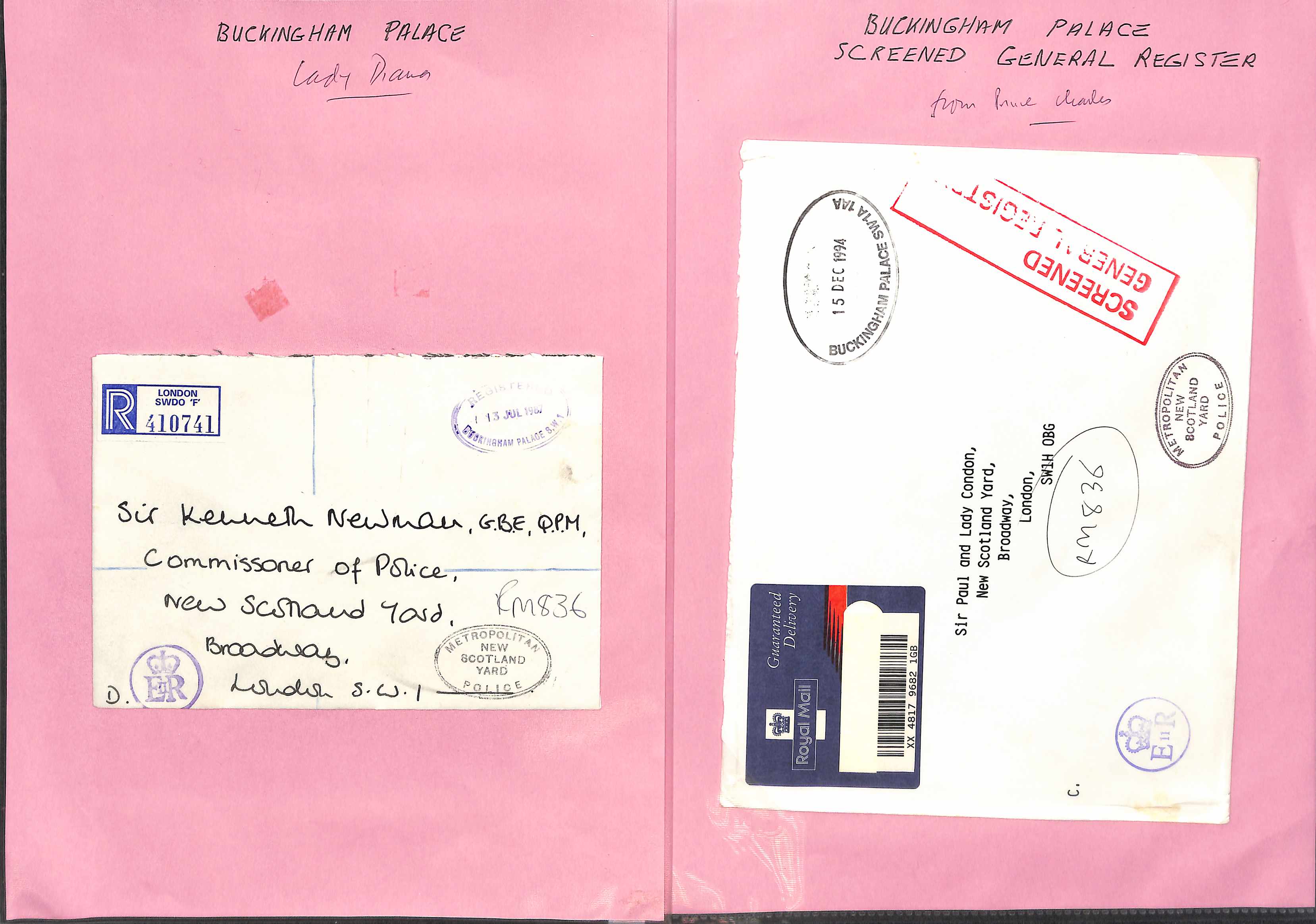 1812-1994 Covers and cards, with an album of Scottish covers and cancels, and an unusual - Image 4 of 17