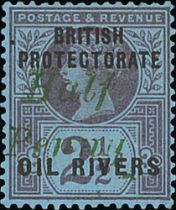 1893 (Dec) ½d on 2½d, Type 8 surcharge in green, superb mint. S.G. 27, £550. Photo on Page 214.