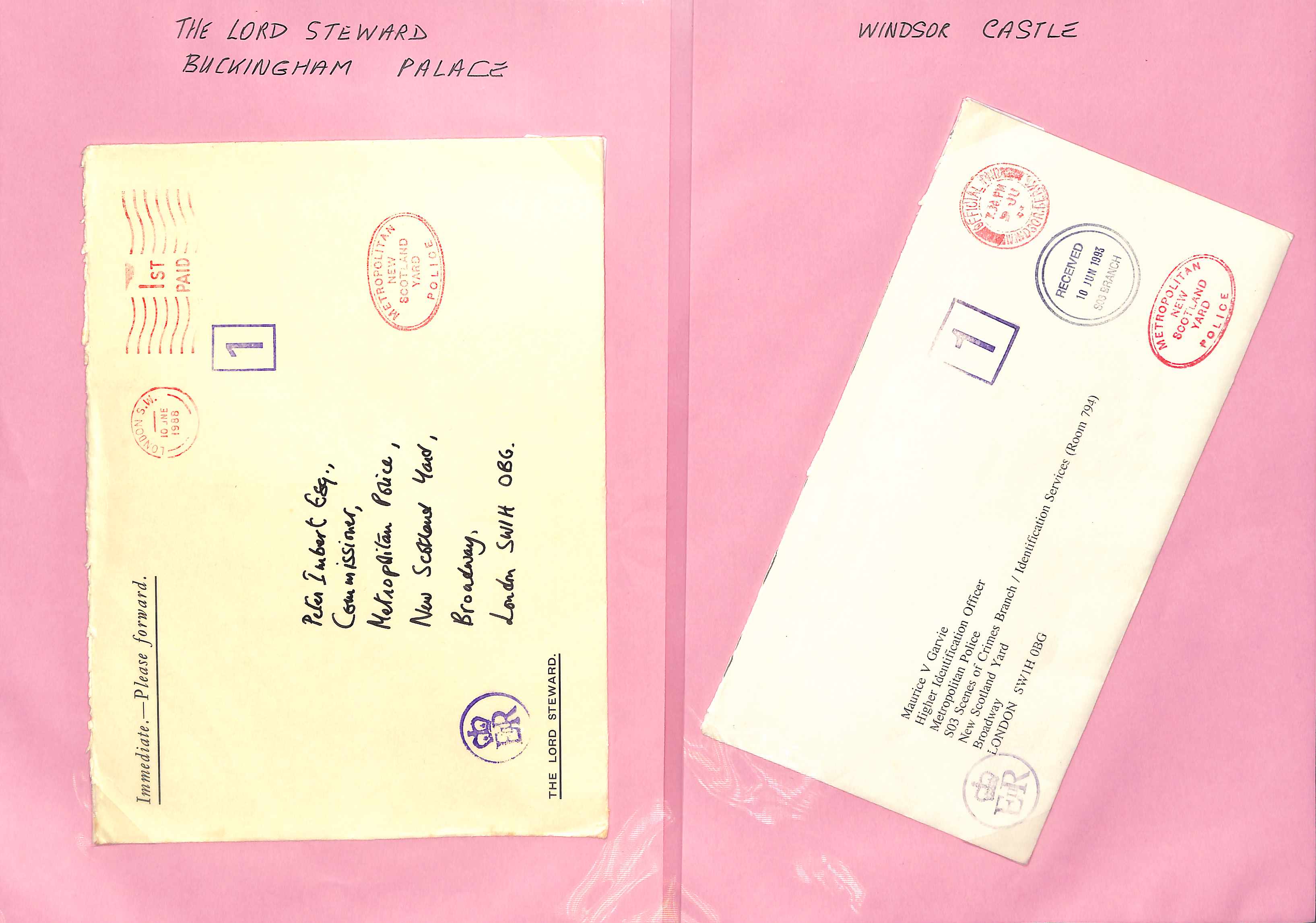 1812-1994 Covers and cards, with an album of Scottish covers and cancels, and an unusual - Image 5 of 17