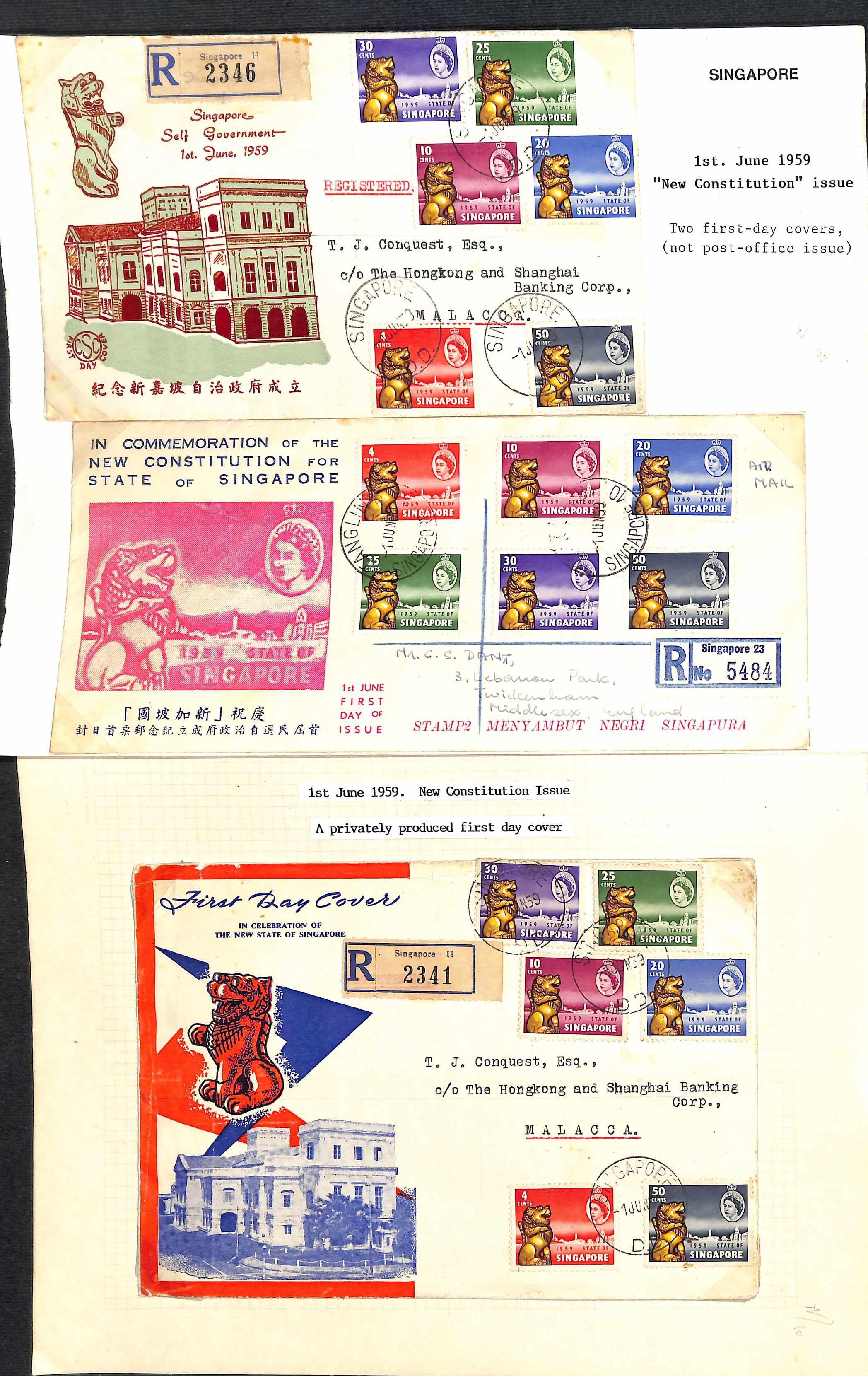 1959-69 Mint and used collection, many mint control blocks, F.D.Cs, some commercial covers and a few - Image 2 of 11