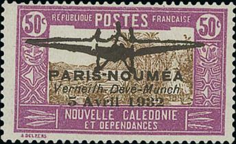 New Caledonia. 1881-1948 Mint and used collection including mint 1932 Paris-Noumea flight pair (S.G.