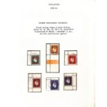 Propaganda Forgeries. 1944 German forgeries of the G.B KGVI ½d - 3d definitives all with "