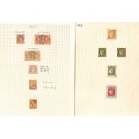 Forgeries. The written up collection of 1849-92 issue forgeries including 25c and 1f sheets of 48