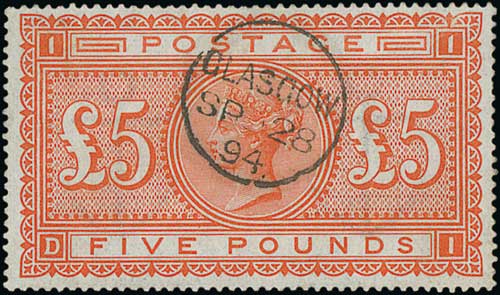 1855-1900 Surface Printed issues, the used collection including 1855 4d Medium Garter on blued