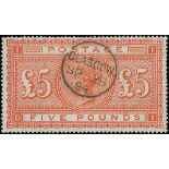 1855-1900 Surface Printed issues, the used collection including 1855 4d Medium Garter on blued