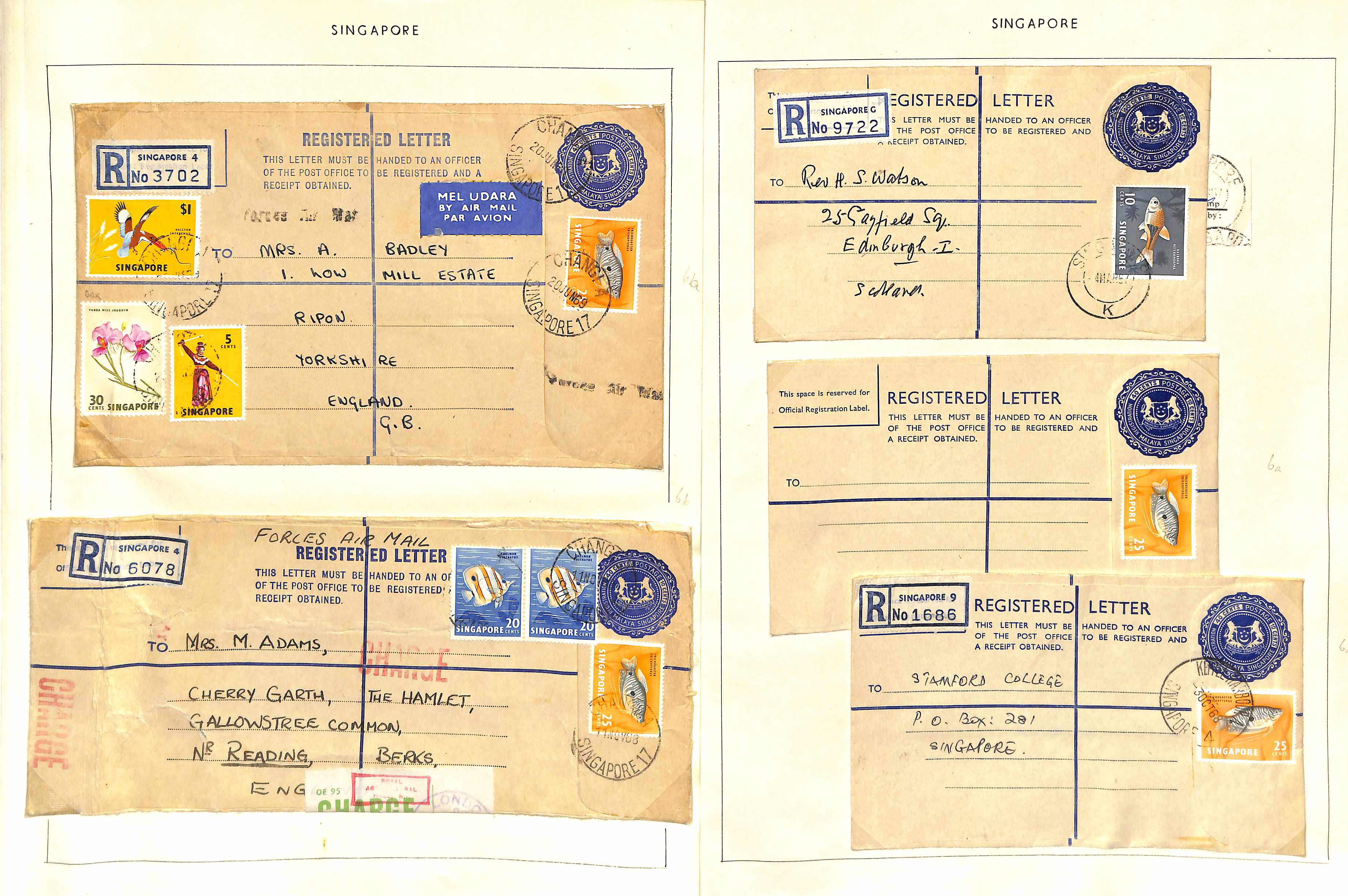 1963-c.2000 Used and unused stationery, with 40c (12, size K mint and used), 60c and other - Image 13 of 13