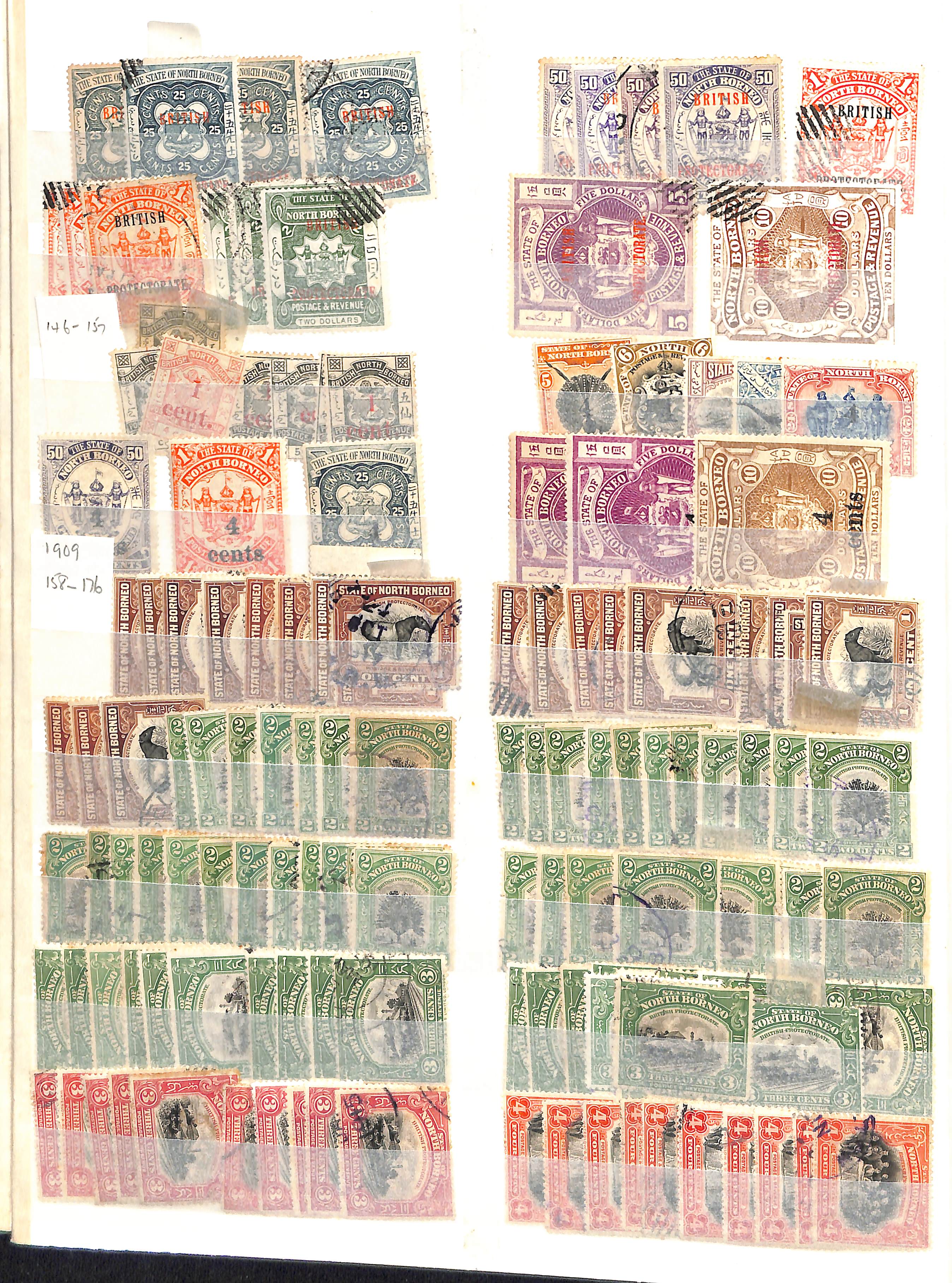 North Borneo, Sarawak, Labuan and Brunei, c.1869-1980 mint and used accumulation in three - Image 17 of 24