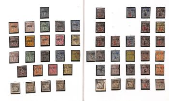 Obock. 1892-1903 Mint and used collection including 1892 first set mint or used and second set