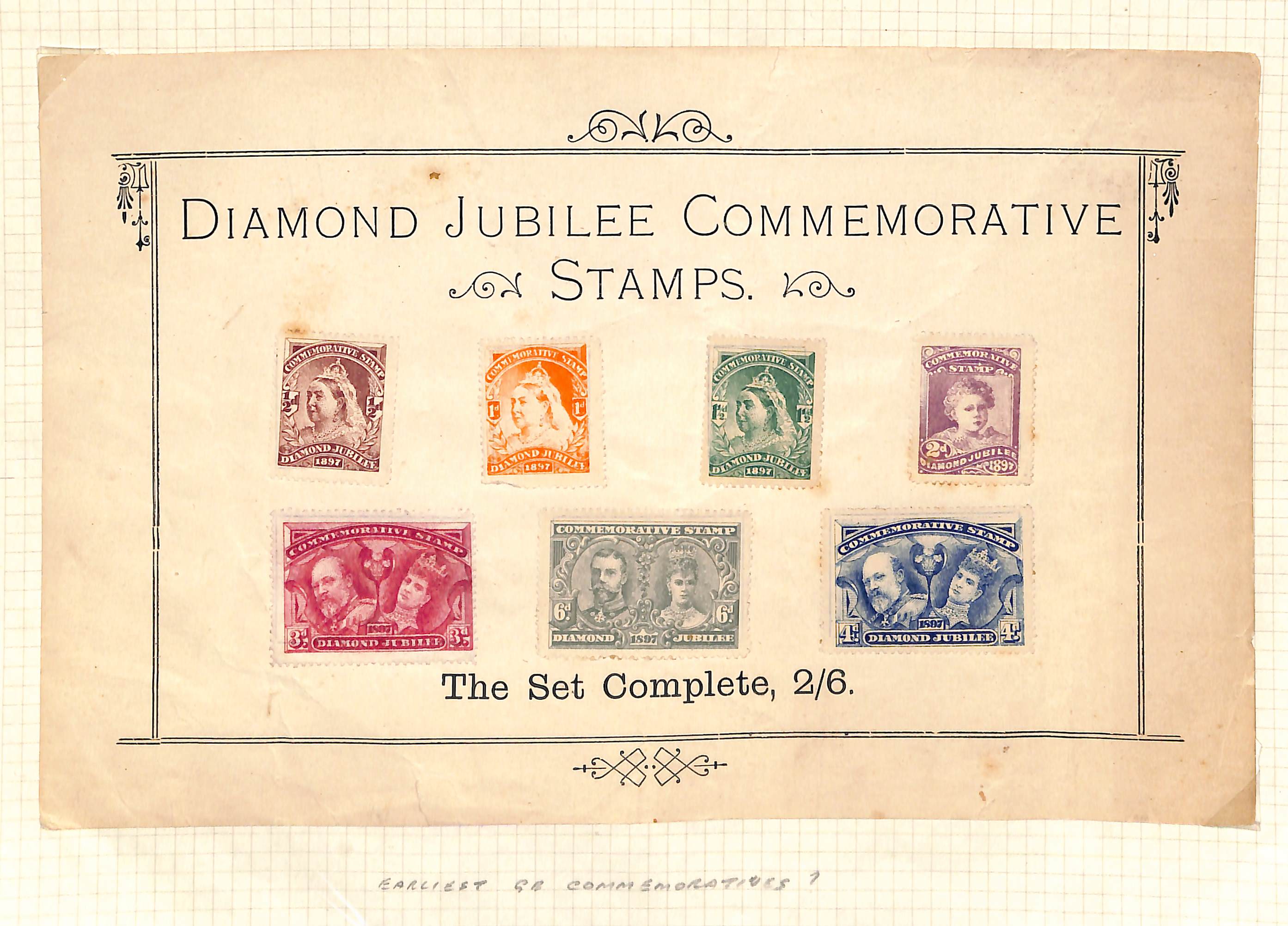 QV-QEII Stamps including 1840 2d and 1891 £1 (both with faults), 1958 3d tete-beche strip, 1969 £1 - Image 6 of 22
