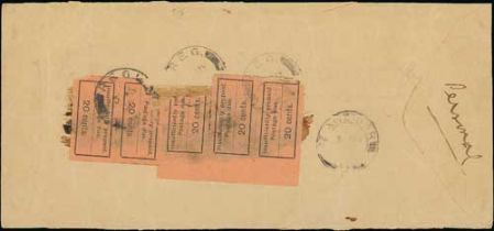 1933 (Apr 26) Air Mail cover from London The Hon. C. Seymour Hall, The Residency, Zanzibar,