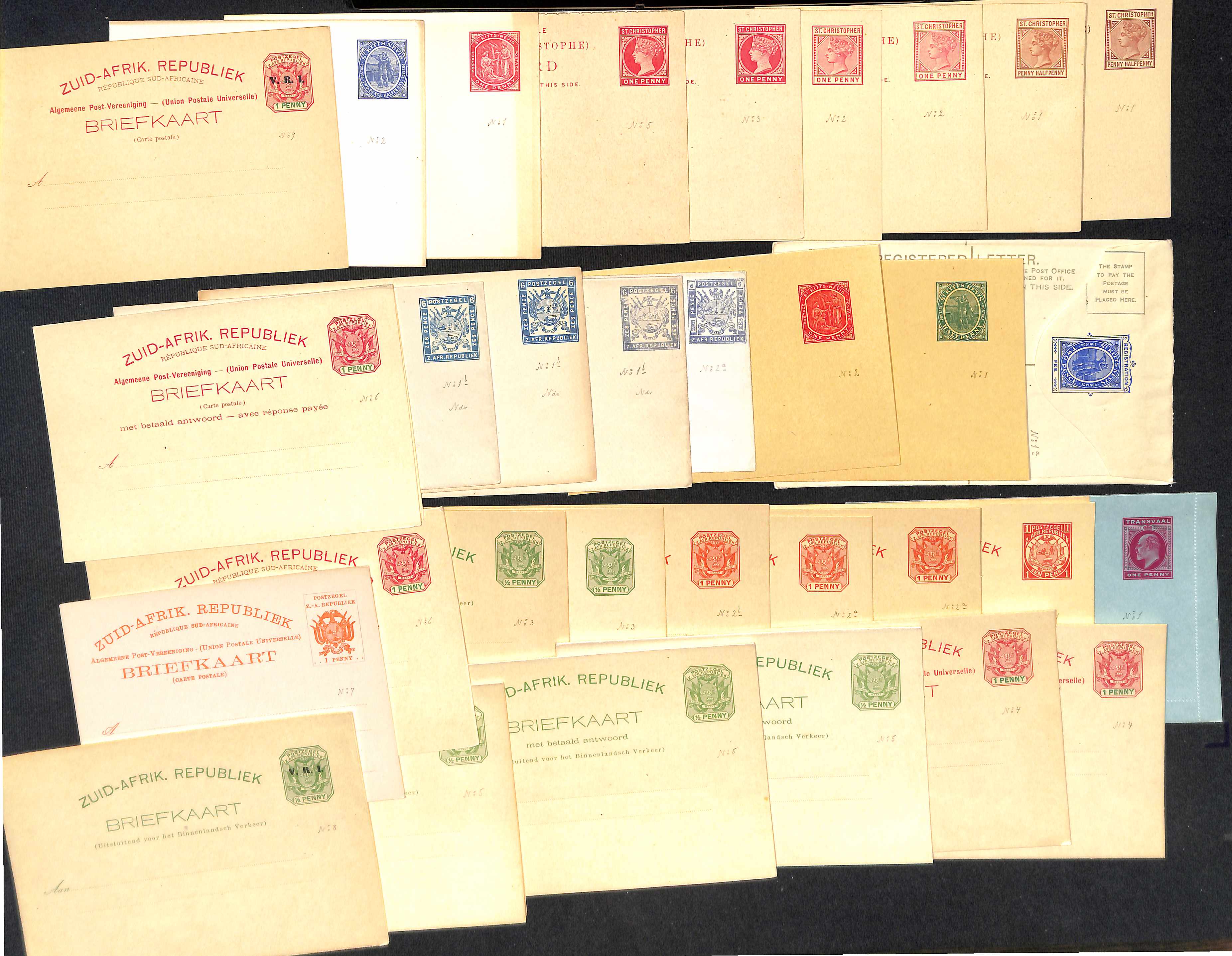 Postal Stationery. Mainly QV Postcards and covers including early Transvaal, Victoria with 1d - Image 3 of 12