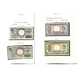 1953-59 Malaya, Board of Commissioners notes comprising 21st March 1953 $1 A/62 145491 and $5 A/29