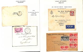 Societies and Clubs. 1902-66 Covers and cards from Exchange and Correspondence clubs and stamp