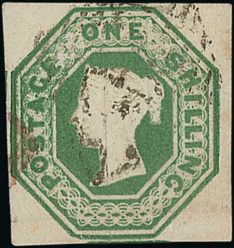 1847-54 Embossed 6d (3), 10d and 1/- (4, one deep green) used, all cut square, one 6d and one 1/- - Image 6 of 7