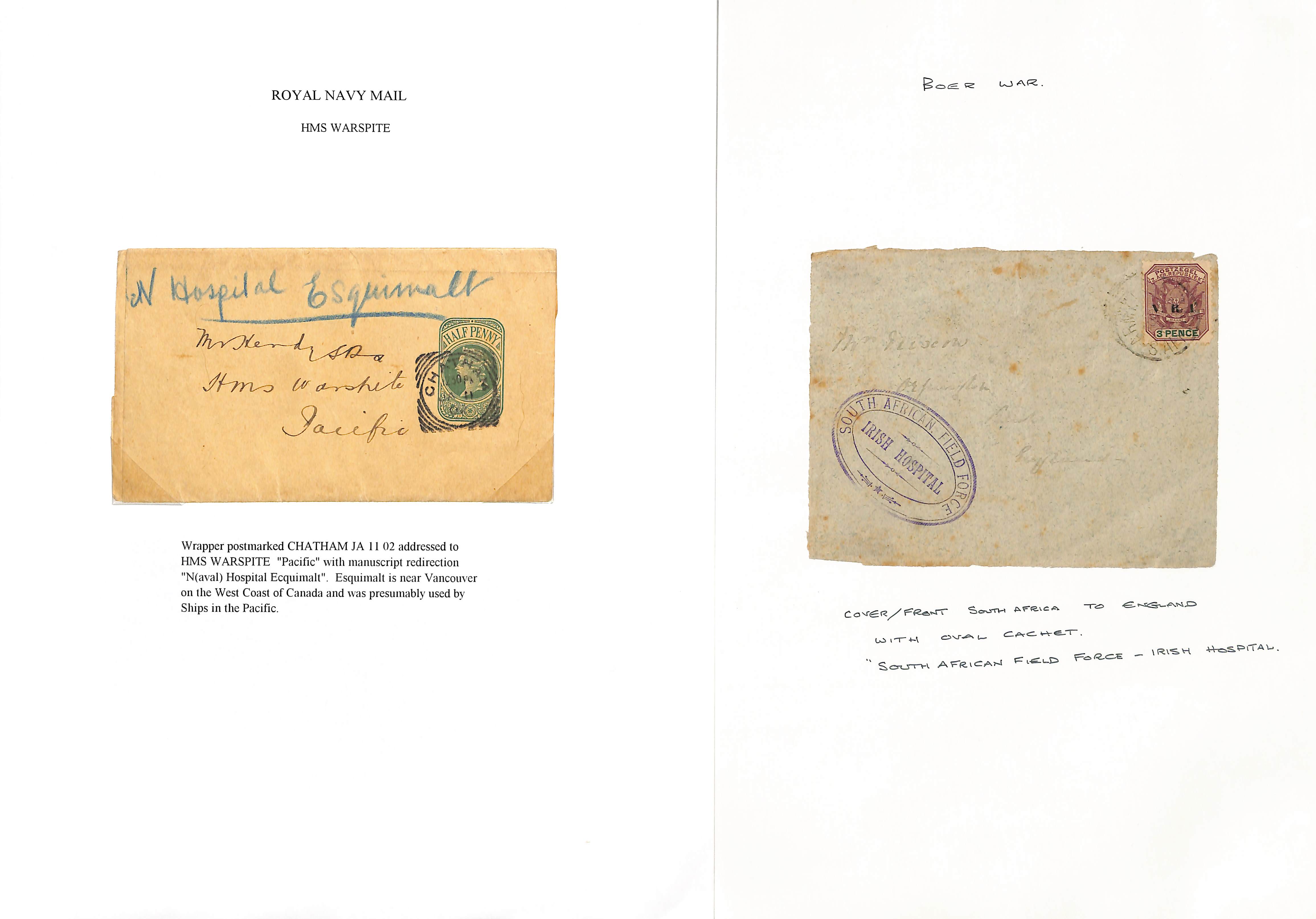 G.B. 1915-18 Covers and cards from soldiers in hospitals in G.B (8, six with cachets, also three - Image 2 of 11