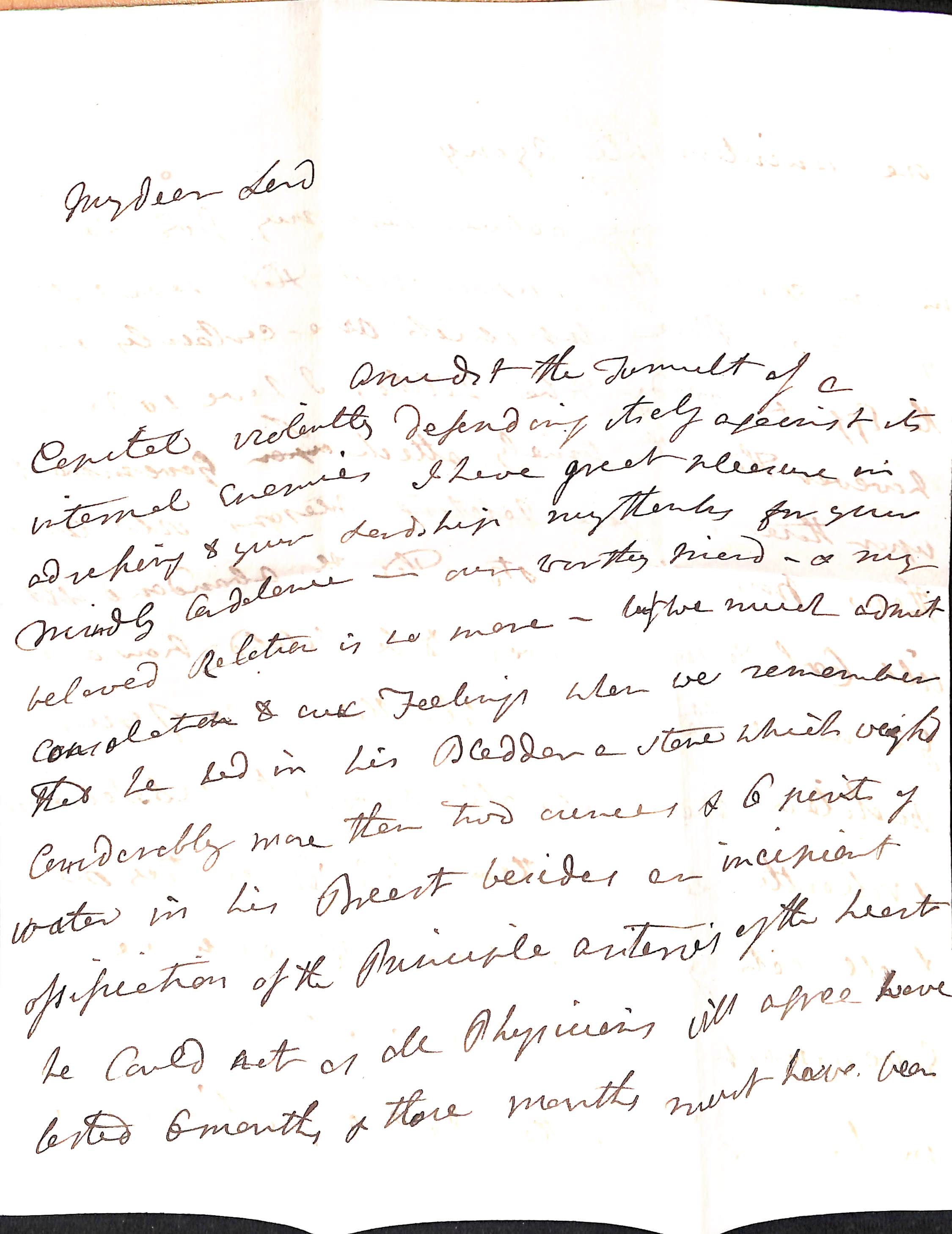 1792 (Dec 3) Entire letter written and signed by Sir Joseph Banks, President of the Royal Society (