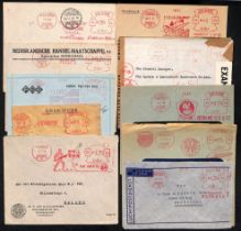 Netherlands Indies. 1929-46 Covers including pre-war meters (37, also 7 fronts) and 1945-47 forces