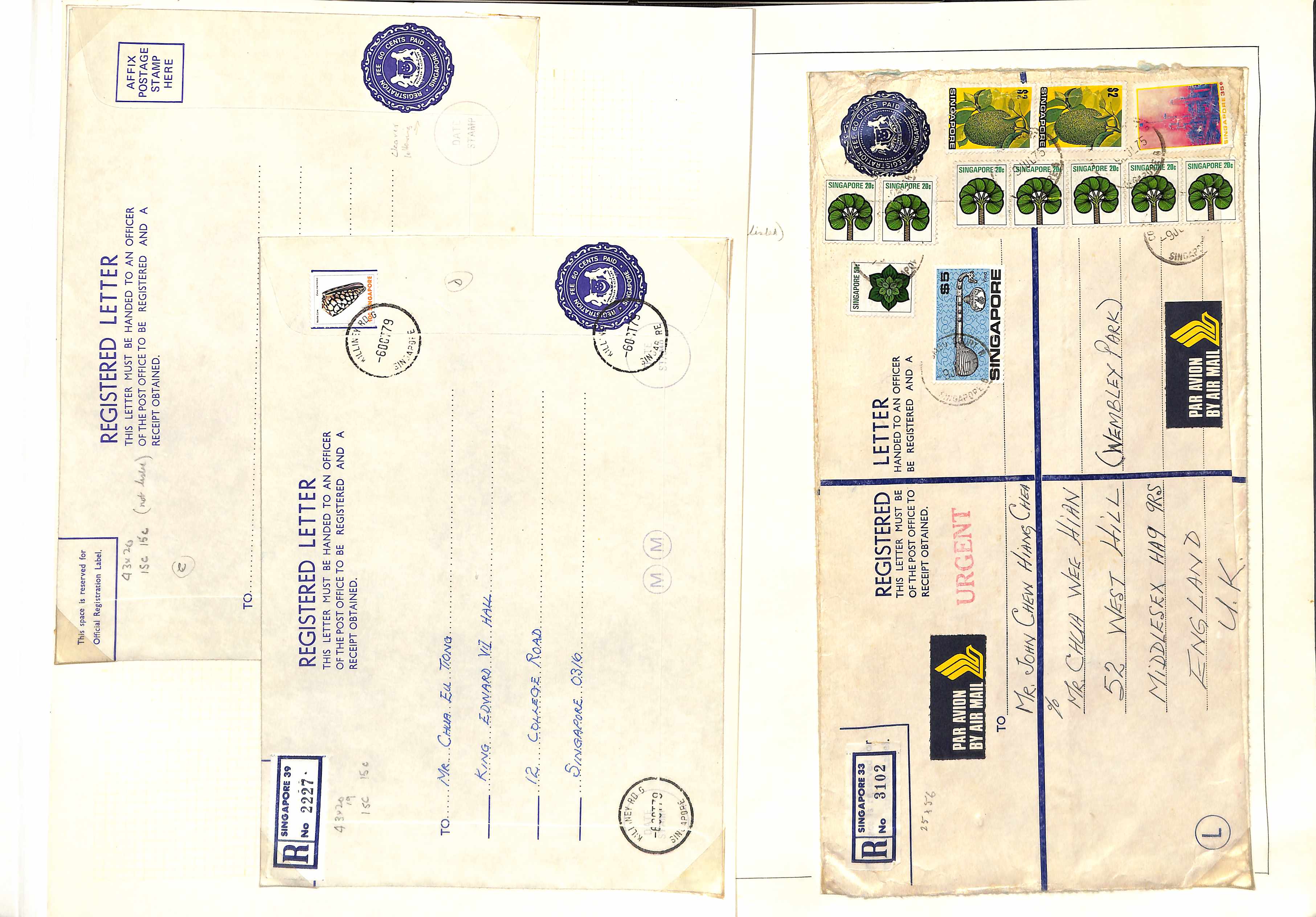 1963-c.2000 Used and unused stationery, with 40c (12, size K mint and used), 60c and other - Image 5 of 13