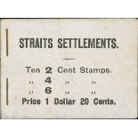 c.1930 $1.20 Booklet with white covers, identical format to the previous booklets but differing