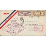 USA. 1930 (Apr 19) Cover from Washington D.C carried on the round flight between Lakehurst and