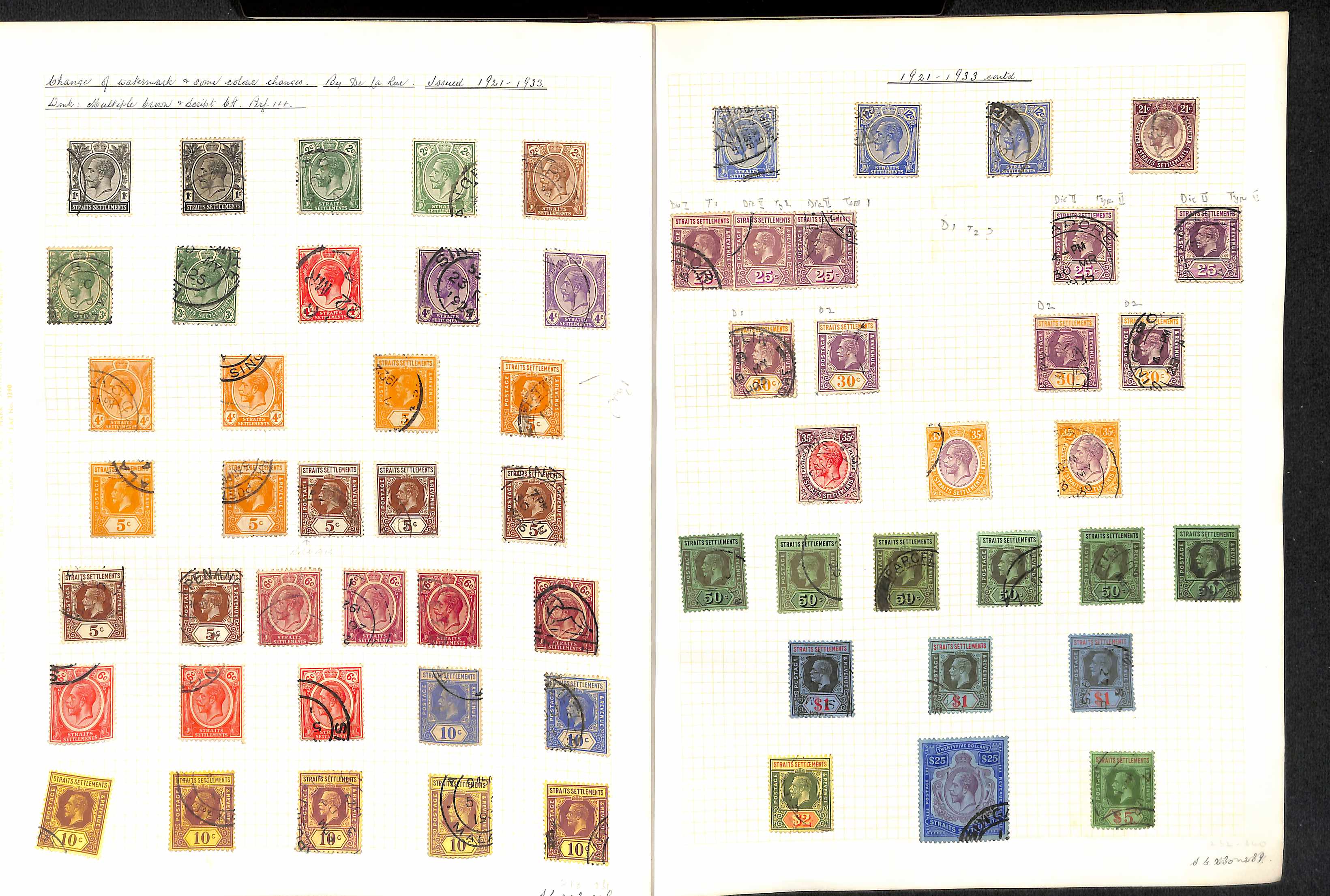 1867-1933 QV-KGV Mint and used collections on pages, also a stockbook of duplicates, many useful - Image 42 of 42