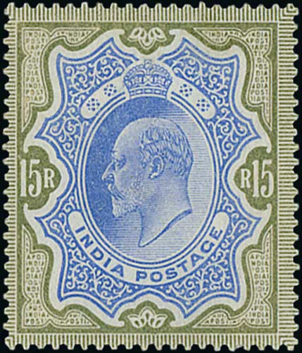 1902-11 KEVII 3p - 25r Set of seventeen with both 3p, 2a and 4a shades, the 25r with corner - Image 3 of 4