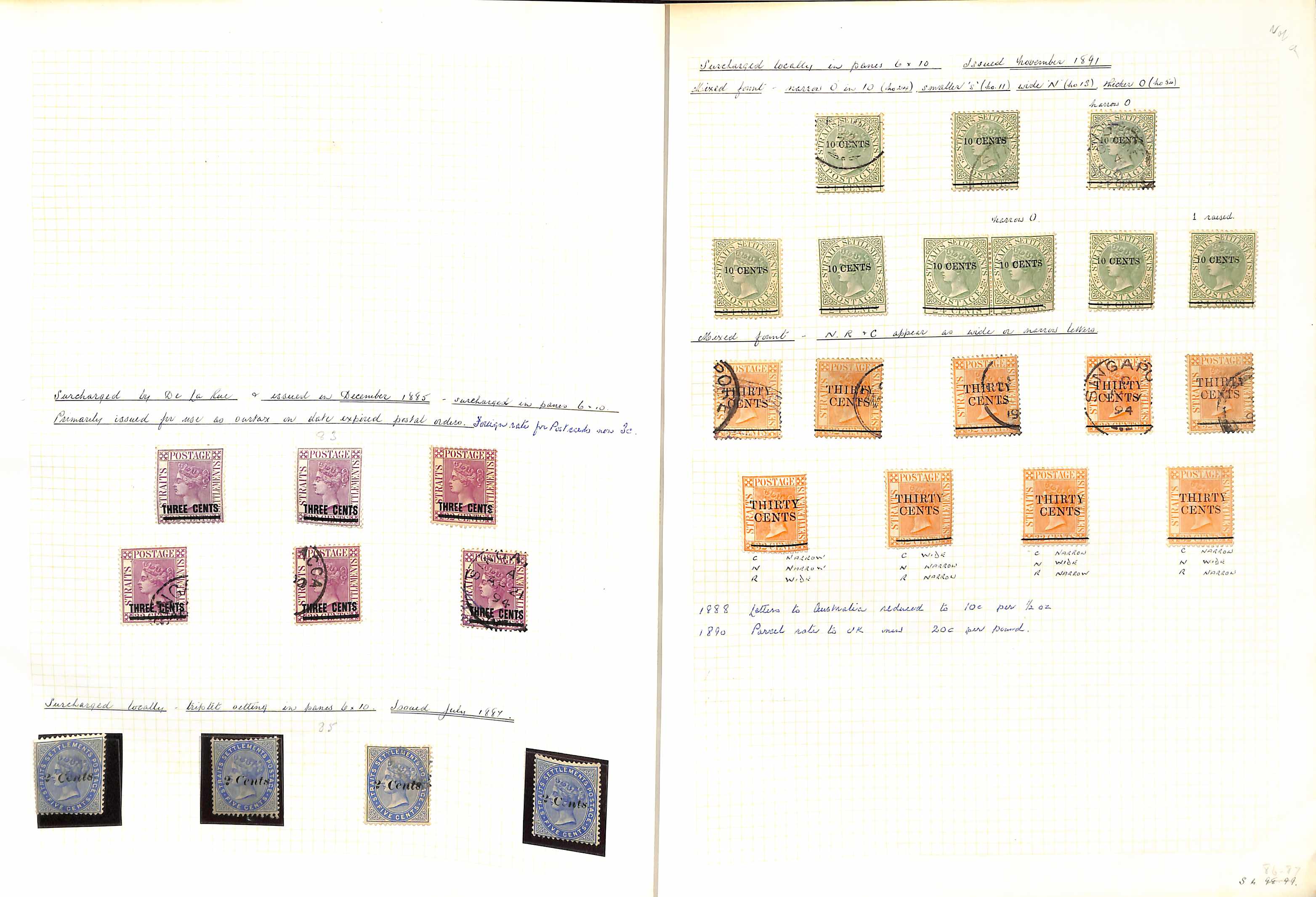 1867-1933 QV-KGV Mint and used collections on pages, also a stockbook of duplicates, many useful - Image 31 of 42