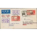 1940 (May 3/4) Cover carried on the Air Services of India first flight from Baroda to Bombay,