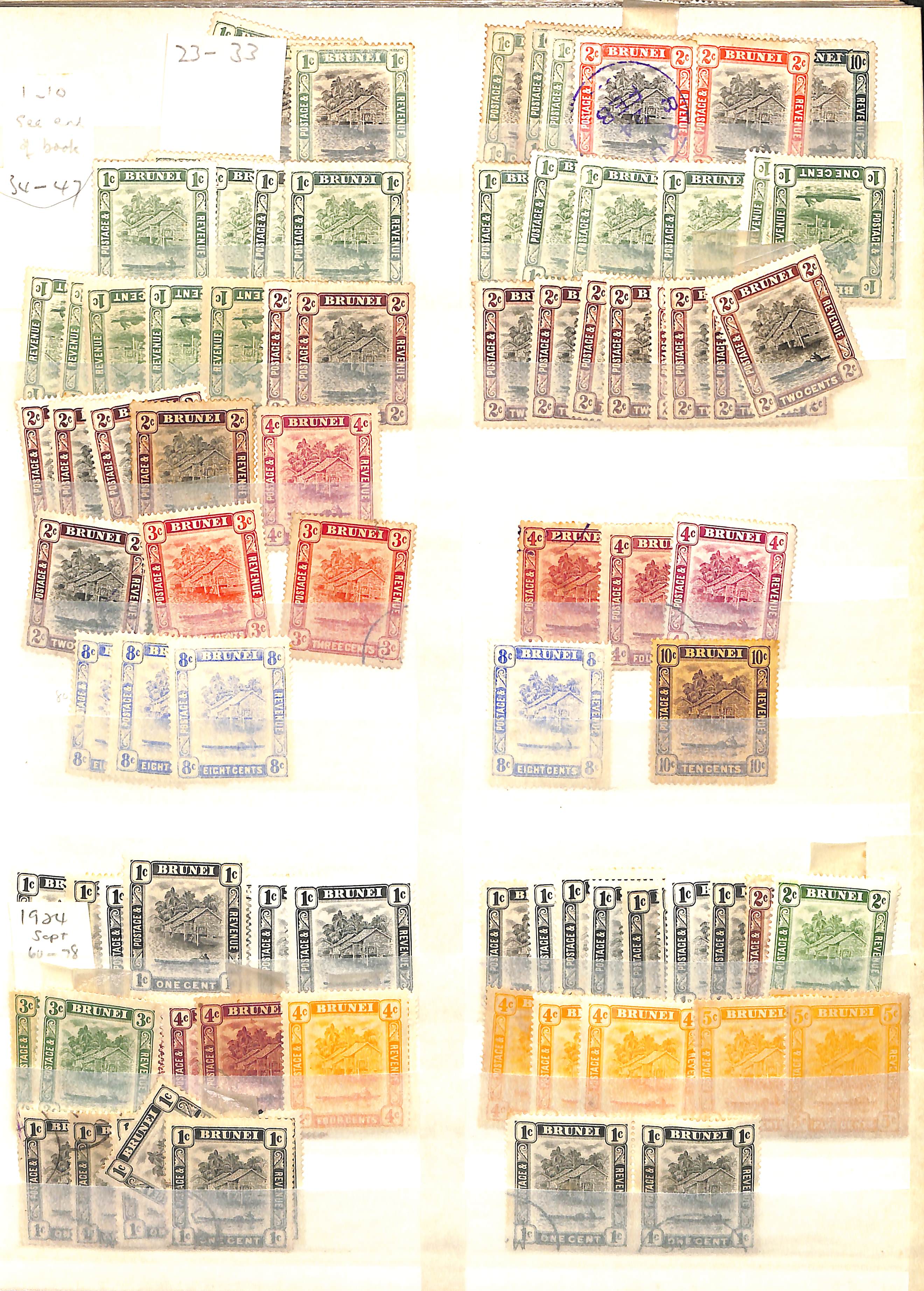North Borneo, Sarawak, Labuan and Brunei, c.1869-1980 mint and used accumulation in three