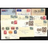 1905-63 Covers and cards including 1955-59 covers with Aden stamps cancelled at Maalla, Skeikh-