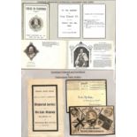 King Edward VII/Queen Alexandria. 1901-25 Mourning covers, letters, ephemera and picture postcards