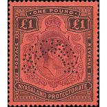 1938-44 ½d - £1 Set of eighteen perfined "SPECIMEN", fine mint. S.G. 130/43s, £1,000. (18). Photo on