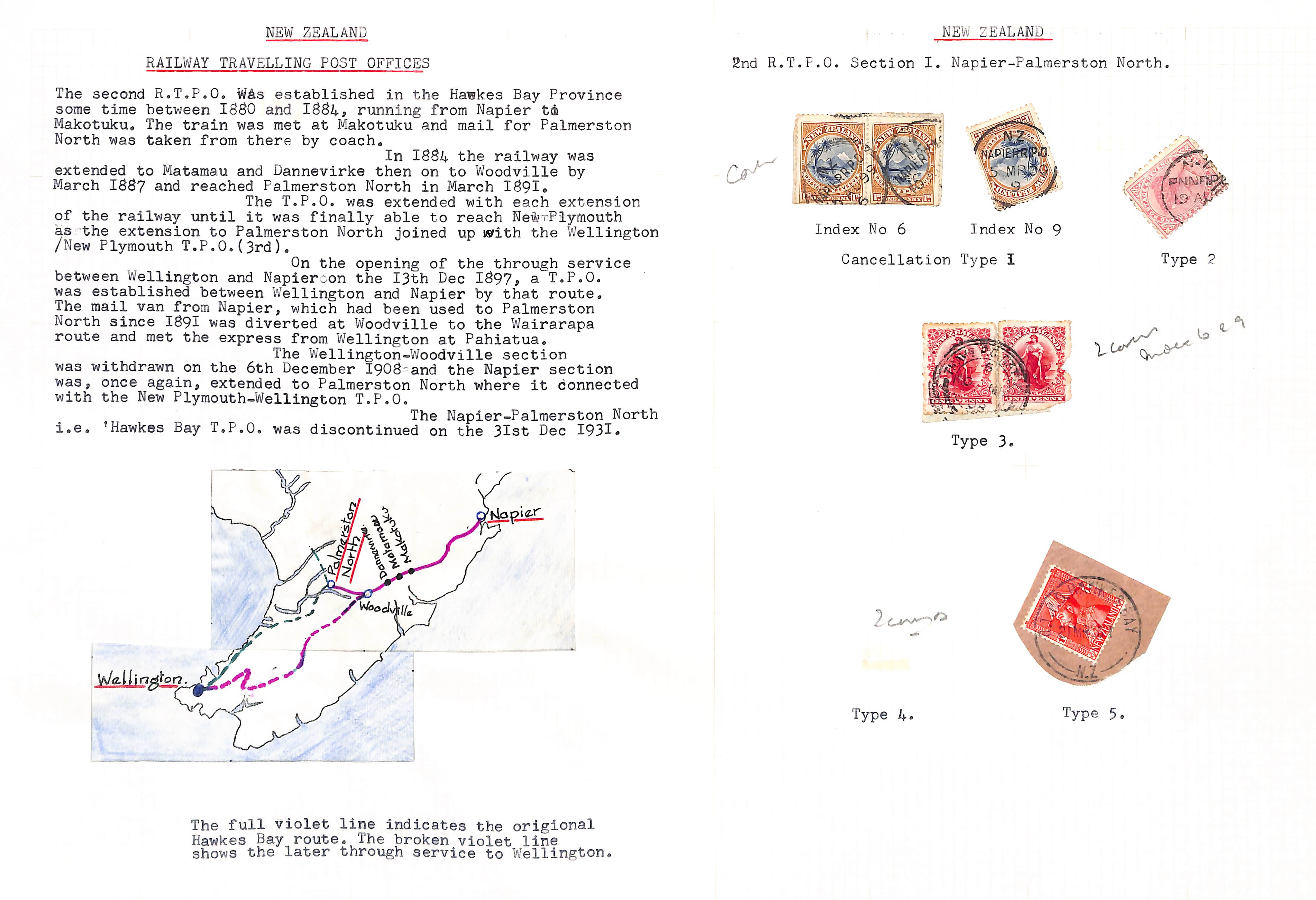 T.P.Os. 1882-1971 Covers and cards (c.100), also stamps and pieces (c.80), various T.P.O