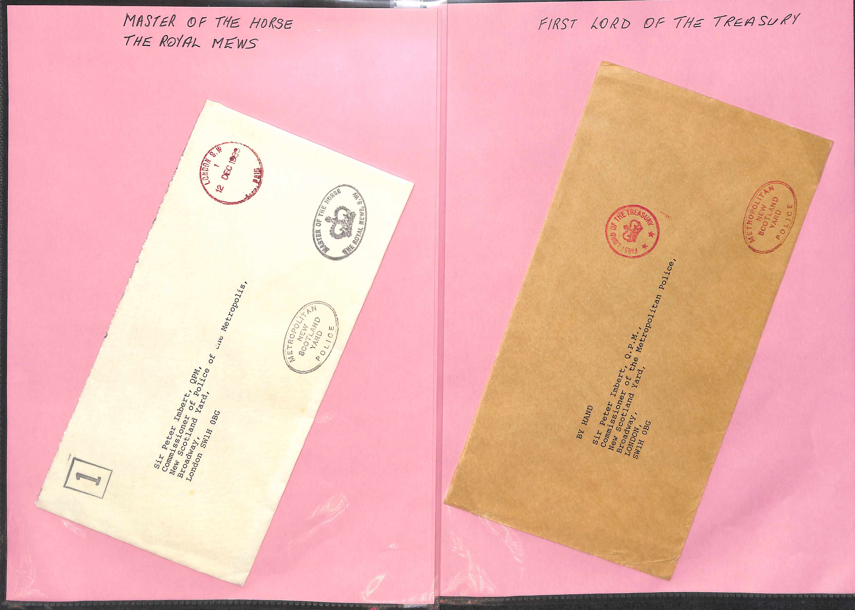 1812-1994 Covers and cards, with an album of Scottish covers and cancels, and an unusual - Image 8 of 17