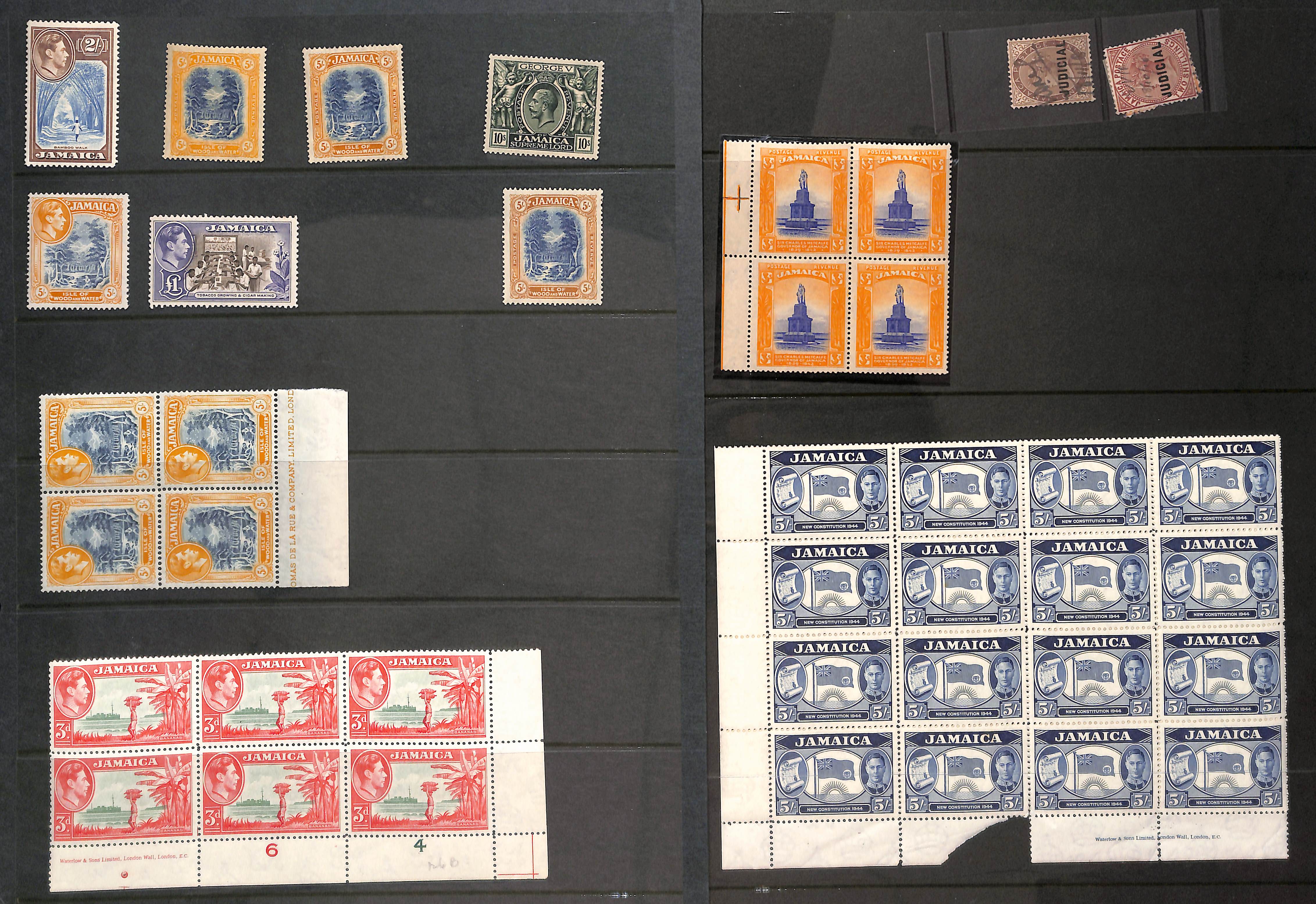 1875-1968 Mainly mint selection including watermark varieties with 1875 2/- pair and 5/- inverted - Image 7 of 7