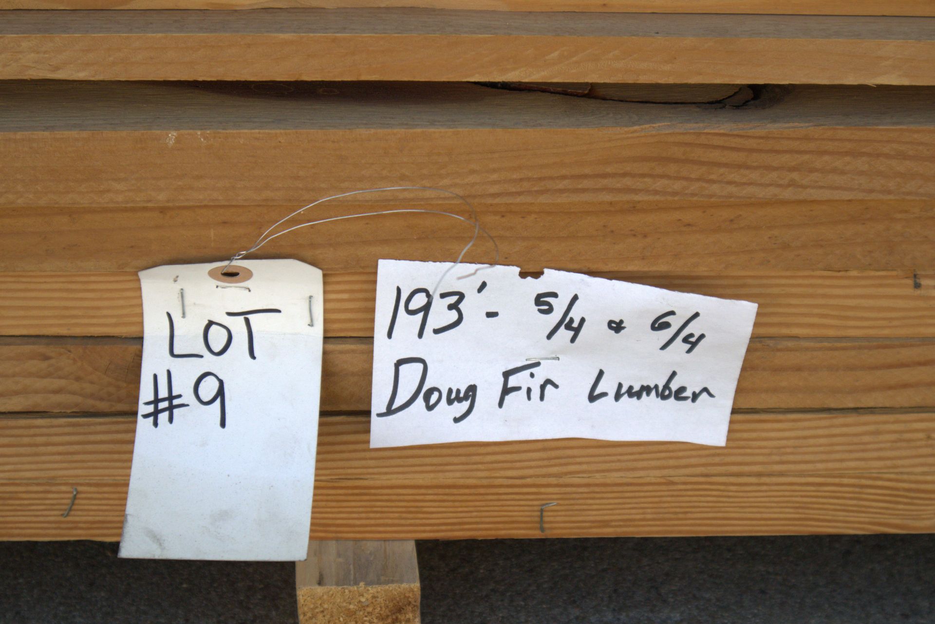 193' 5/4 & 6/4 Doug Fir Lumber - Image 4 of 4