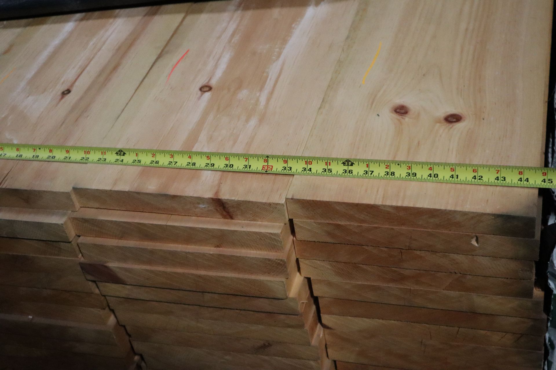 1,360 BFT #2 & Btr Sugar Pine, Kiln Dried, S2S-HV 5/4x12"x16' - Image 4 of 6