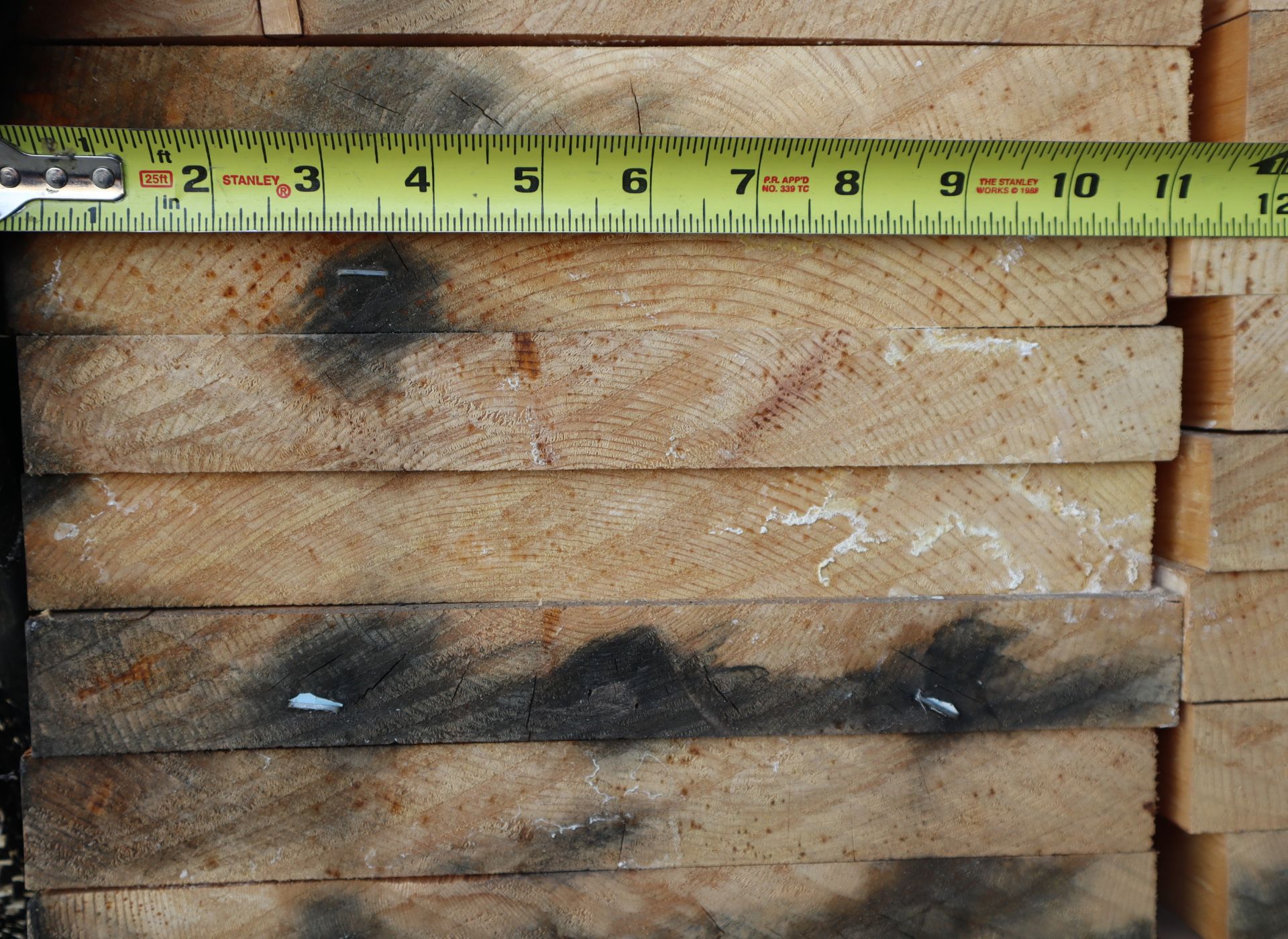 1,360 BFT #2 & Btr Sugar Pine, Kiln Dried, S2S-HV 5/4x12"x16' - Image 5 of 6