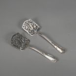 Pair of Silver Spatulas