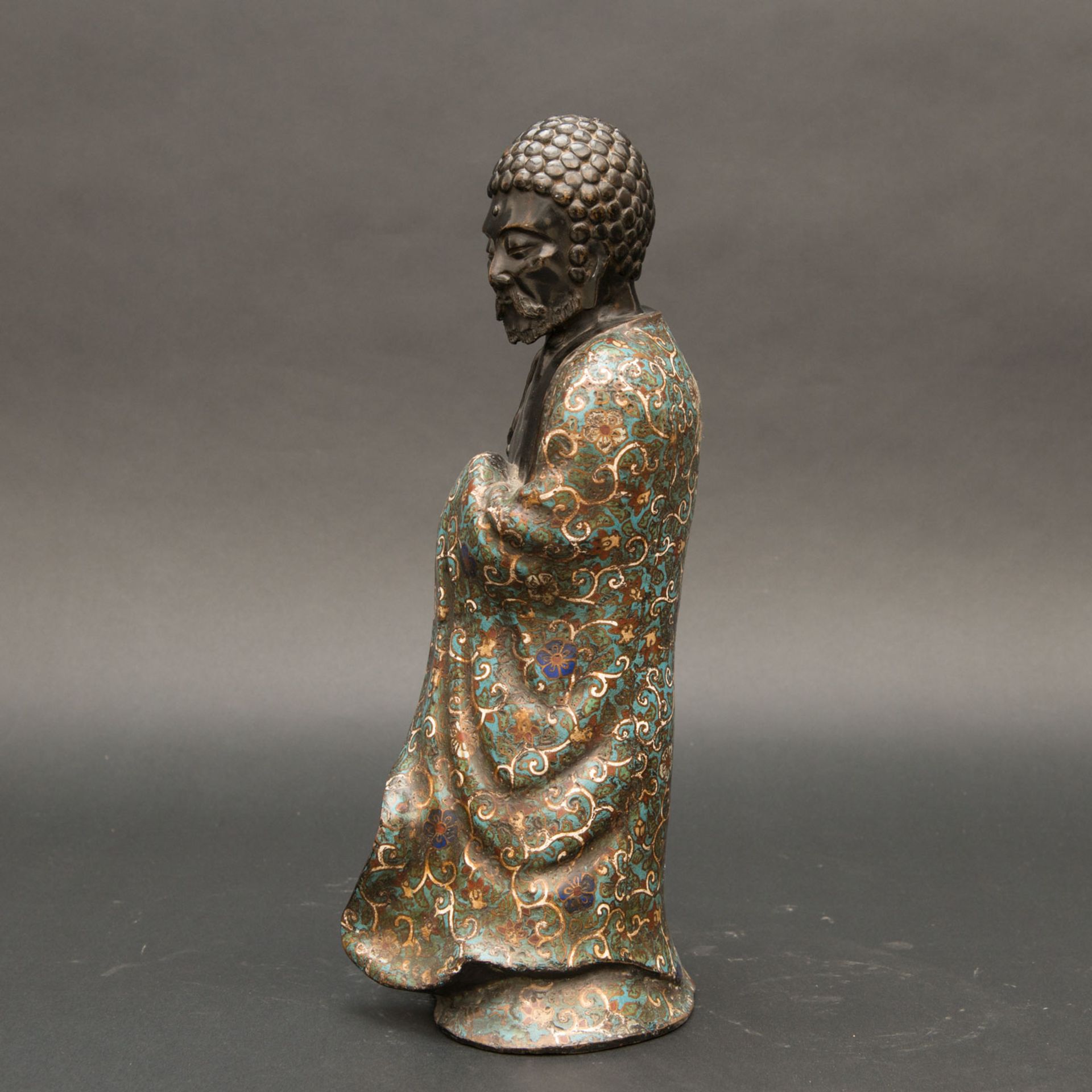 Chinese Bronze Figure - Bild 2 aus 3