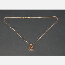 Cartier Gold Necklace with Amulet
