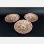 Three Fes Ceramic Plates