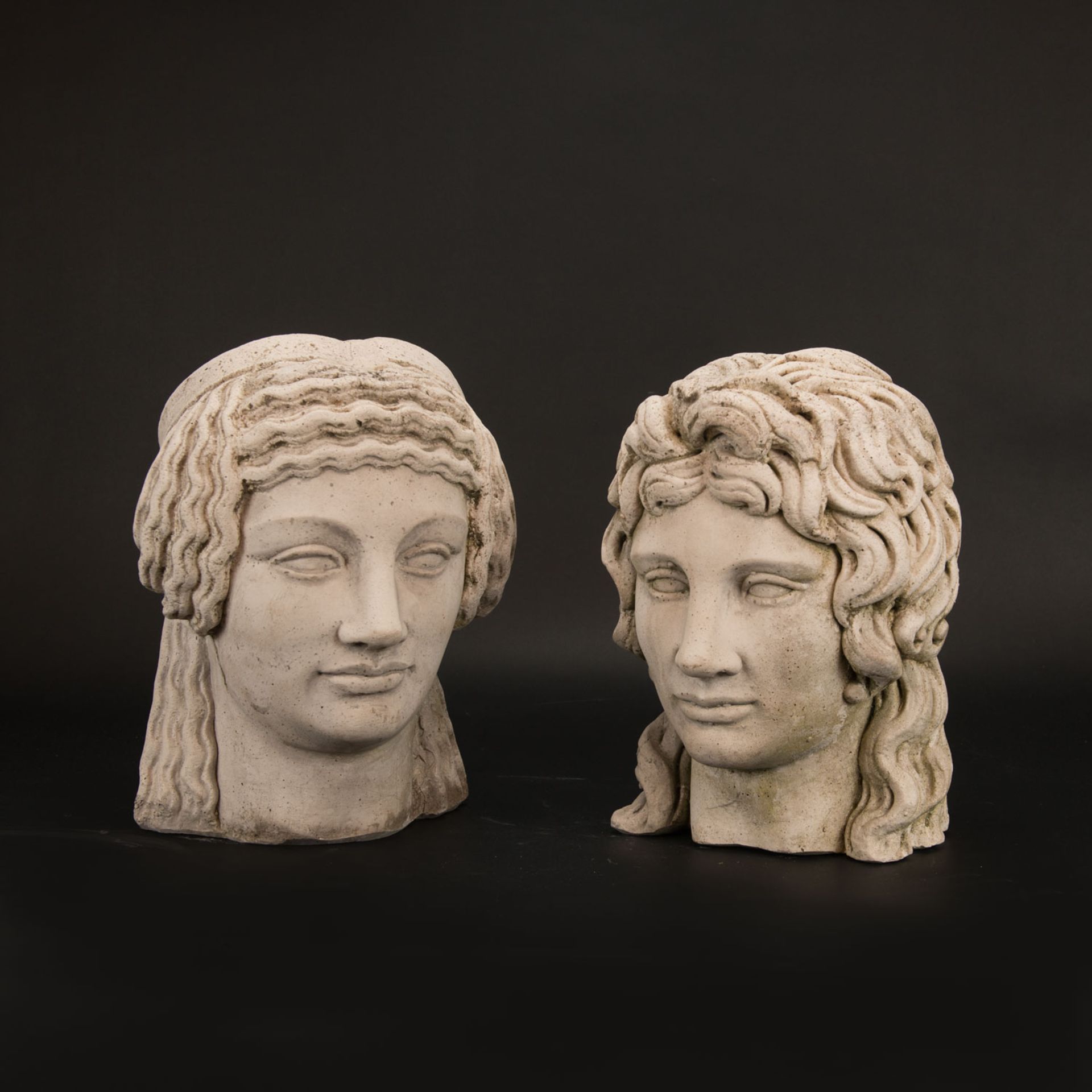 Pair of Classical Busts after the Ancient